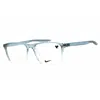Nike Unisex Black Rectangular Eyeglass Frames 7125