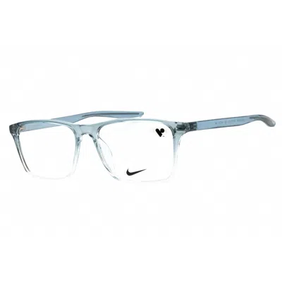 Nike Unisex Black Rectangular Eyeglass Frames 7125