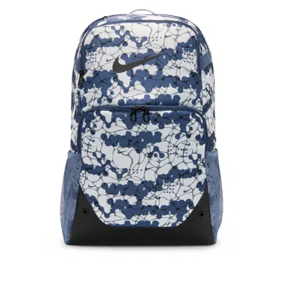 Nike Brasilia Xl Backpack X In Diffused Blue/black/black