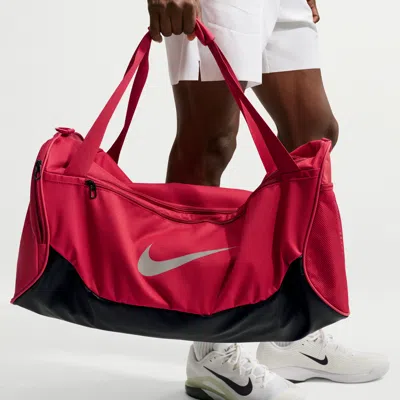 Nike Unisex Brasilia Training Duffel Bag (medium, 60l) In Red