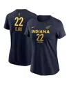 Nike Unisex Caitlin Clark Navy Indiana Fever 2024 Wnba Draft Explorer Edition Player Name Number T-shirt In Navy