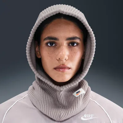 Nike Unisex City Knit Hood In Gray
