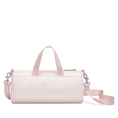 Nike Unisex Clash Mini Barrel Bag In Pink