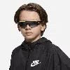 Nike Unisex Cloak Youth Mirrored Sunglasses In Grey