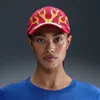 Nike Unisex Club Cap Structured Og Flame Cap In Red