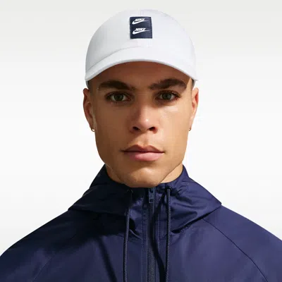 Nike Unisex Club Golf Dri-fit Unstructured Cap In White