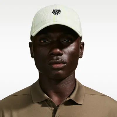 Nike Unisex Club Golf Tartan Cap In White