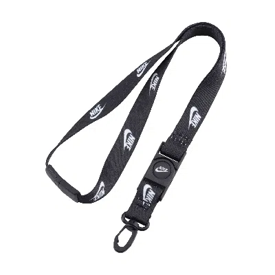 Nike Unisex Club Lanyard In Black