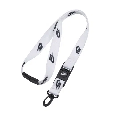 Nike Unisex Club Lanyard In White