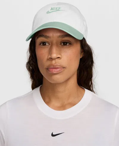 Nike Unisex Club Logo Embroidered Cap In Blue