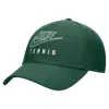 Nike Unisex Club Structured Dri-fit Tennis Futura Swoosh Cap In Green