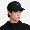 Nike Unisex Club Structured Swoosh Cap In Black