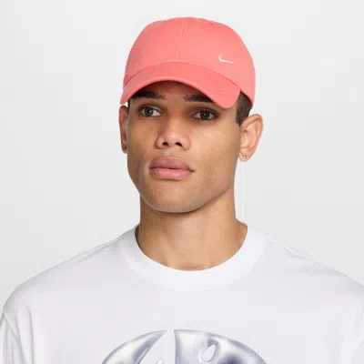 Nike Unisex Club Unstructured Cap In Orange