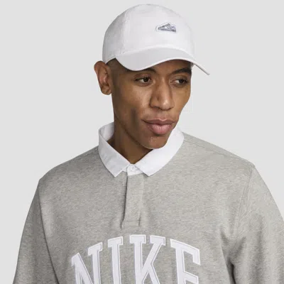 Nike Unisex Club Unstructured Cap In White