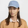 Nike Unisex Club Unstructured Denim Cap In Blue