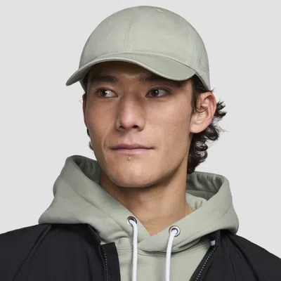 Nike Unisex Club Unstructured Flat Bill Cap In Green