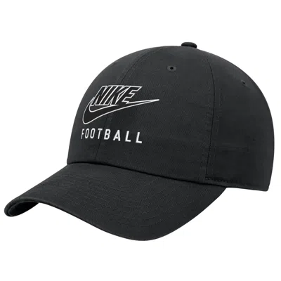 Nike Unisex Club Unstructured Football Cap In Black