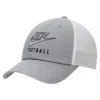 Nike Unisex Club Unstructured Football Swoosh Trucker Cap In Grey