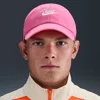 Nike Unisex Club Unstructured Futura Wash Cap In Pink