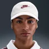Nike Unisex Club Unstructured Futura Wash Cap In White