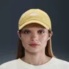 Nike Unisex Club Unstructured Futura Wash Cap In Yellow