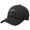 Nike Unisex Club Unstructured Golf Cap In Black