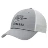 Nike Unisex Club Unstructured Lacrosse Swoosh Trucker Cap In Grey