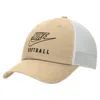 Nike Unisex Club Unstructured Softball Swoosh Trucker Cap In Yellow