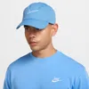 Nike Unisex Club Unstructured Swoosh Cap In Blue