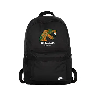 Nike Unisex College Heritage (florida A&m University) Backpack (25l) In Black