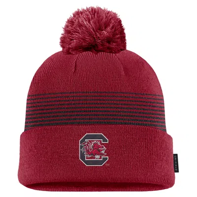 Nike Unisex College Peak (south Carolina Gamecocks) Beanie In Red