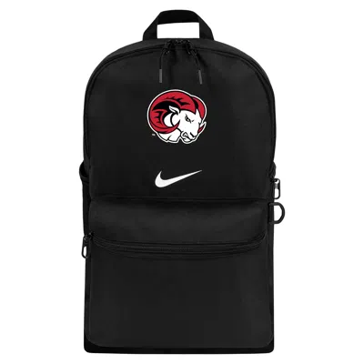 Nike Unisex College (winston-salem State) Heritage Backpack In Black