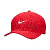 Nike Unisex Dri-fit Adv Rise Structured Swooshflex Cap In Red