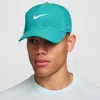 Nike Unisex Dri-fit Adv Rise Structured Swooshflex Cap In Green