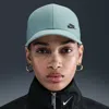 Nike Unisex Dri-fit Club Structured Metal Logo Cap In Green
