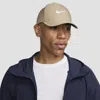 Nike Unisex Dri-fit Club Structured Swoosh Cap In Brown