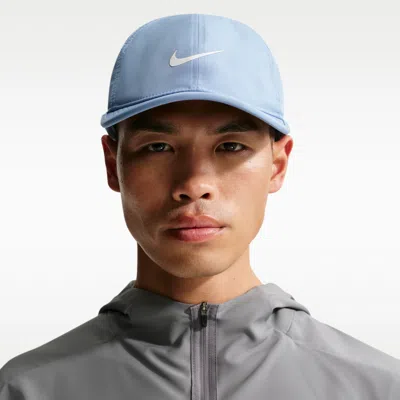 Nike Unisex Dri-fit Club Unstructured Featherlight Cap In Blue