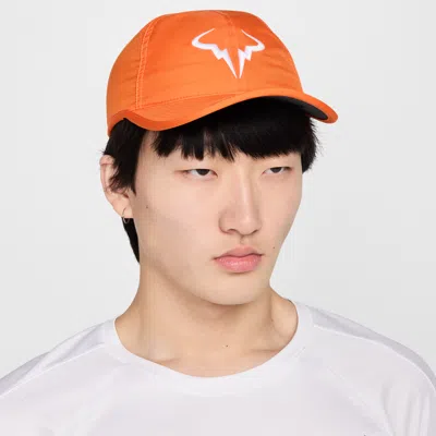 Nike Unisex Dri-fit Club Unstructured Rafa Cap In Orange