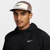 Nike Unisex Dri-fit Fly Unstructured Swoosh Cap In Brown