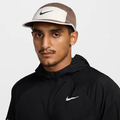 Nike Unisex Dri-fit Fly Unstructured Swoosh Cap In Brown
