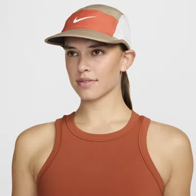 Nike Unisex Dri-fit Fly Unstructured Swoosh Cap In Brown