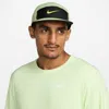 Nike Unisex Dri-fit Fly Unstructured Swoosh Cap In Yellow