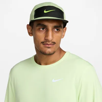 Nike Unisex Dri-fit Fly Unstructured Swoosh Cap In Yellow