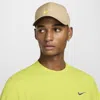 Nike Unisex Dri-fit Rise Structured Snapback Cap In Brown