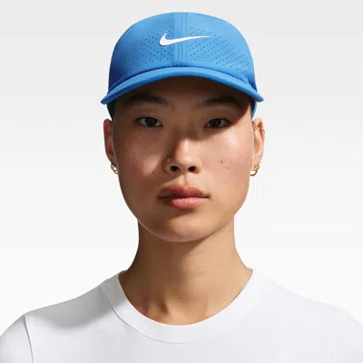 Nike Unisex Dri-fit Adv Club Unstructured Tennis Cap In Blue