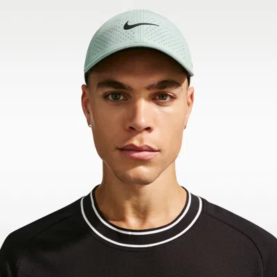 Nike Unisex Dri-fit Adv Club Unstructured Tennis Cap In Green