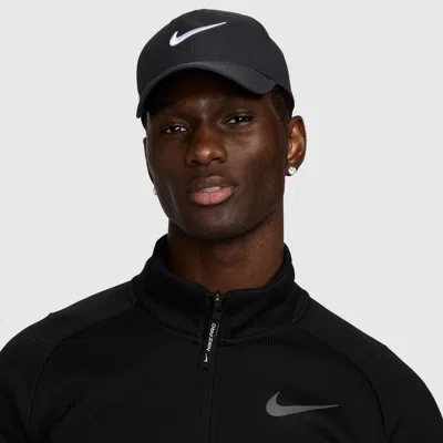 Nike Unisex Dri-fit Club Structured Swoosh Cap In Metallic