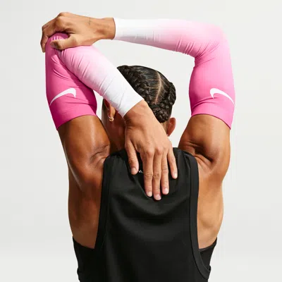 Nike Unisex Dri-fit Volleyball Sleeves (1 Pair) In Pink