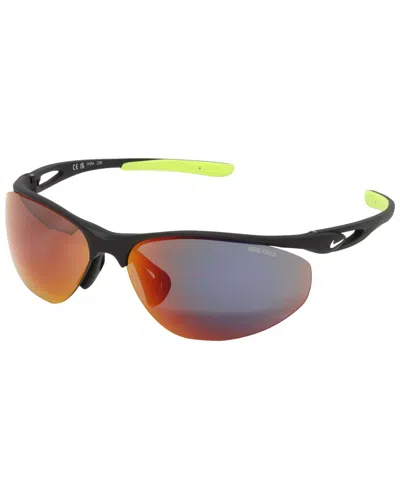 Nike Unisex Dz7353 69mm Sunglasses In Black