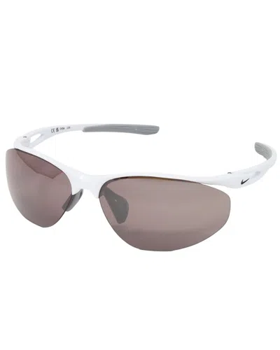 Nike Unisex Dz7353 69mm Sunglasses In Brown